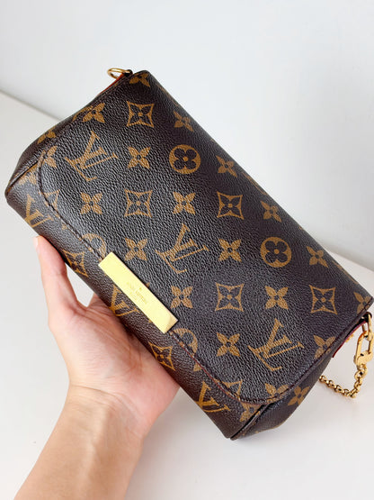 Louis Vuitton Vintage Favorite PM Shoulder Crossbody Bag
