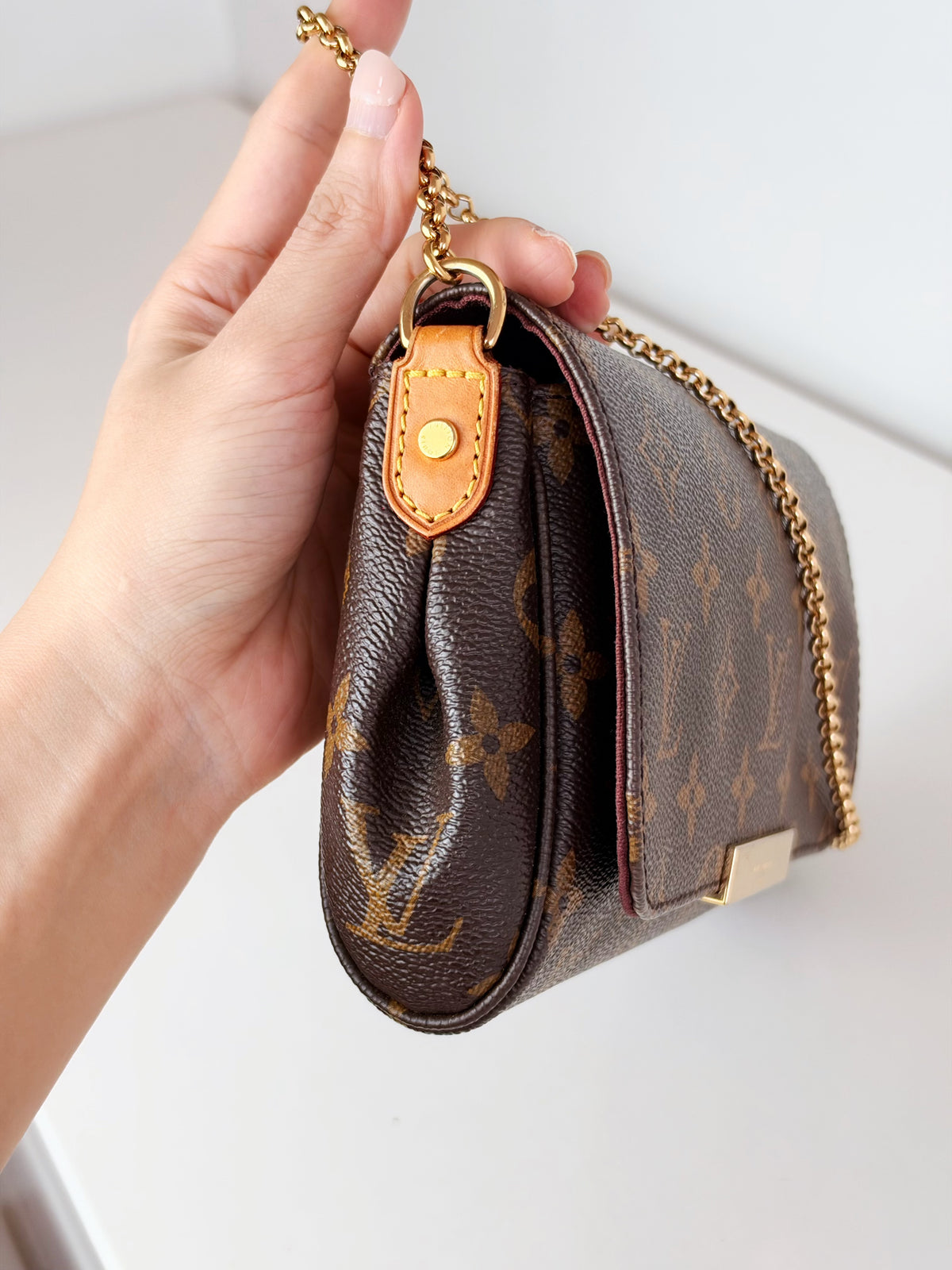 Louis Vuitton Vintage Favorite PM Shoulder Crossbody Bag