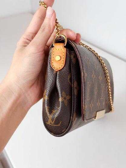 Louis Vuitton Vintage Favorite PM Shoulder Crossbody Bag