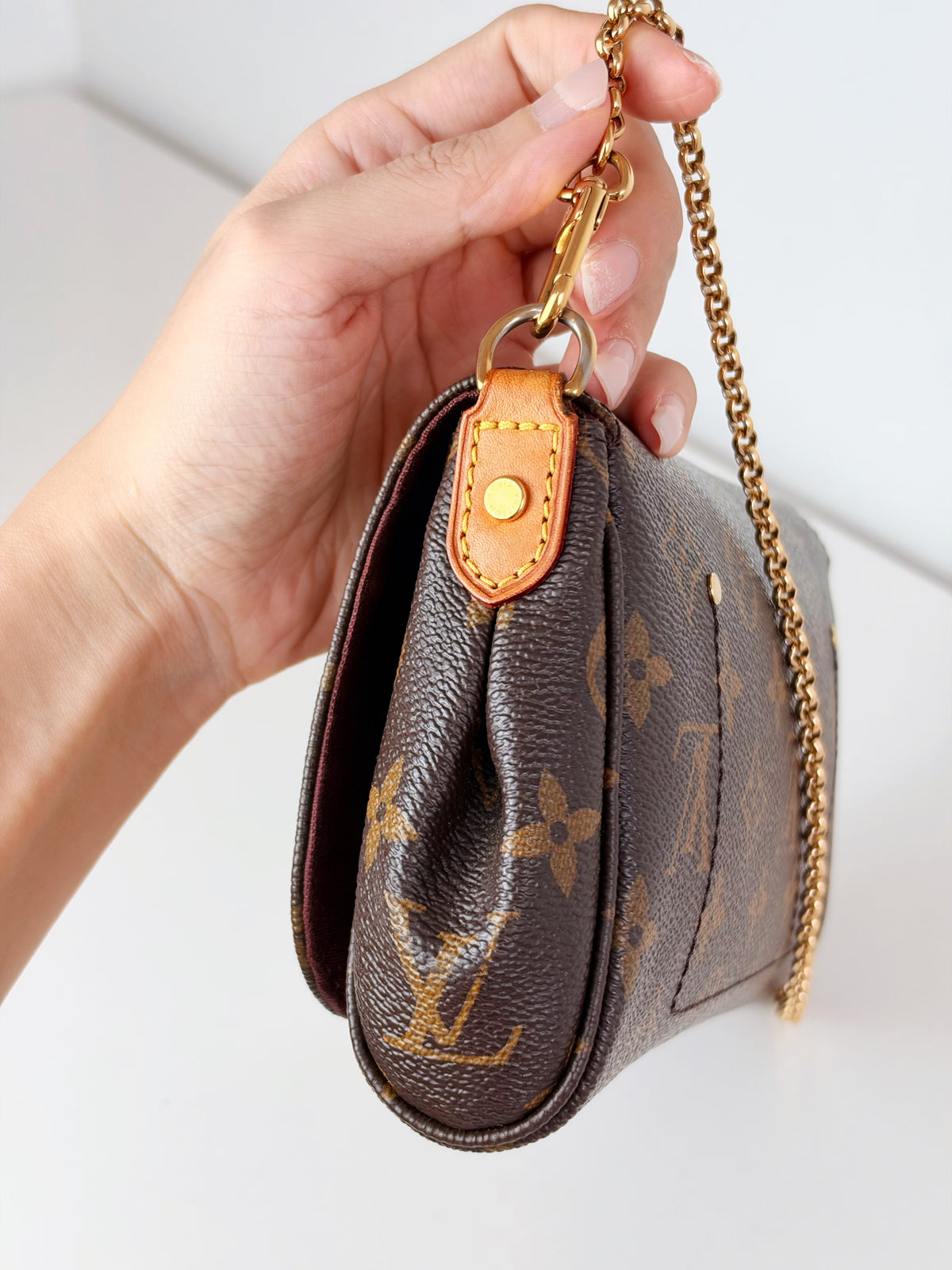 Louis Vuitton Vintage Favorite PM Shoulder Crossbody Bag