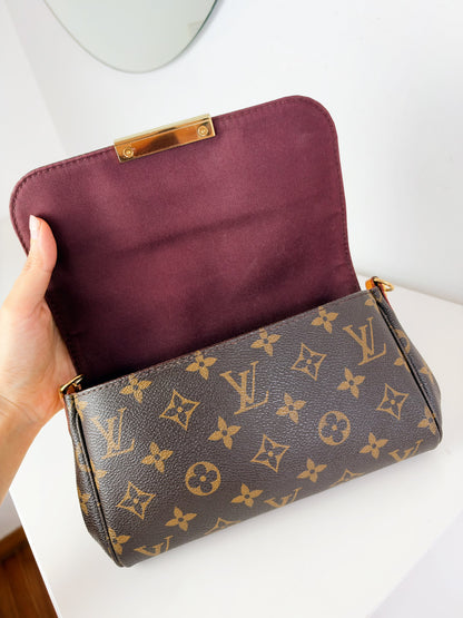 Louis Vuitton Vintage Favorite PM Shoulder Crossbody Bag