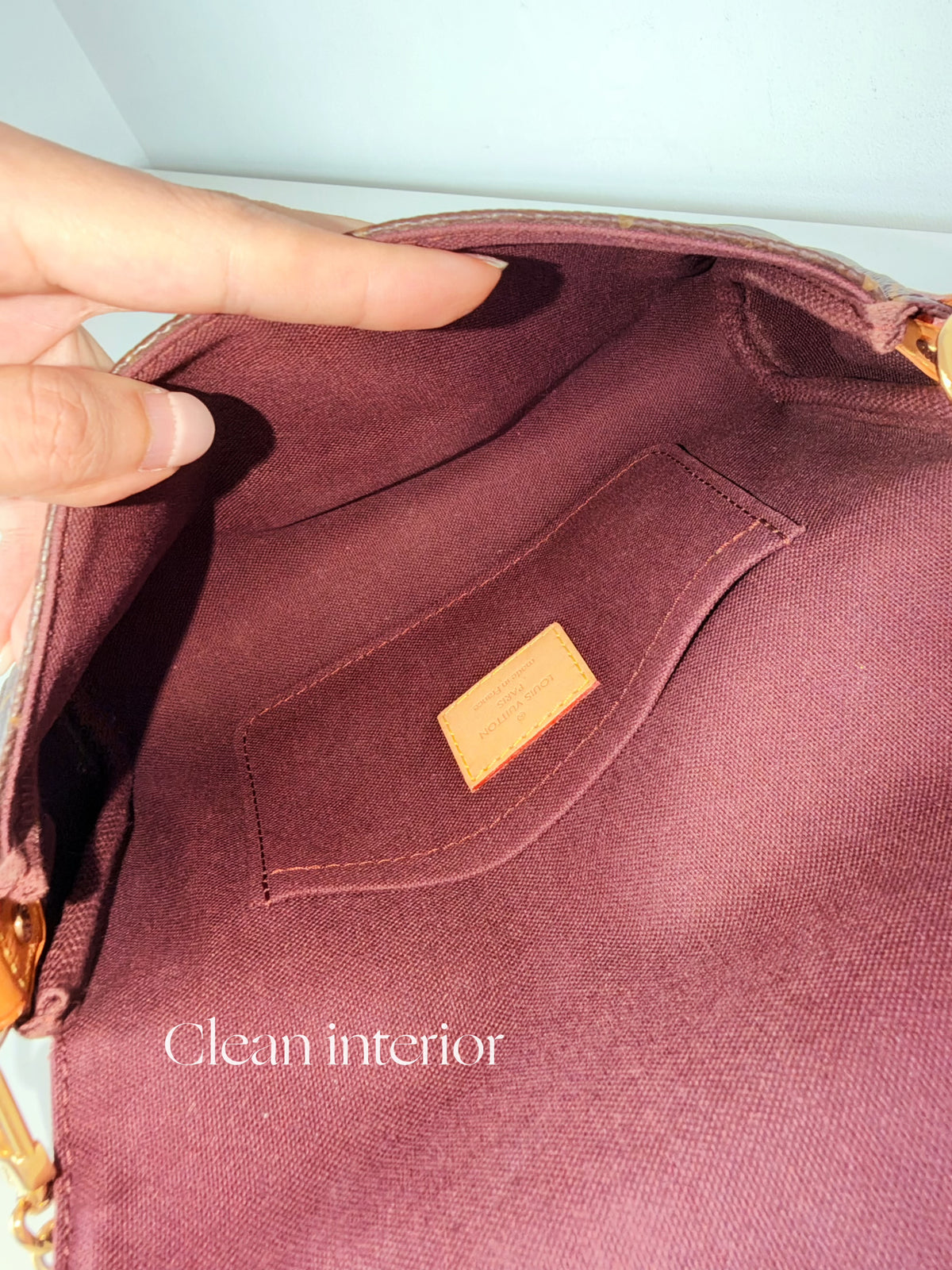 Louis Vuitton Vintage Favorite PM Shoulder Crossbody Bag
