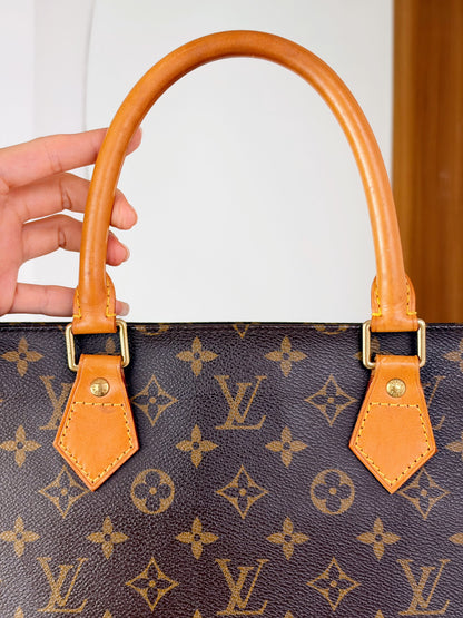 Louis Vuitton Vintage Sac Plat Handbag Tote Crossbody Bag