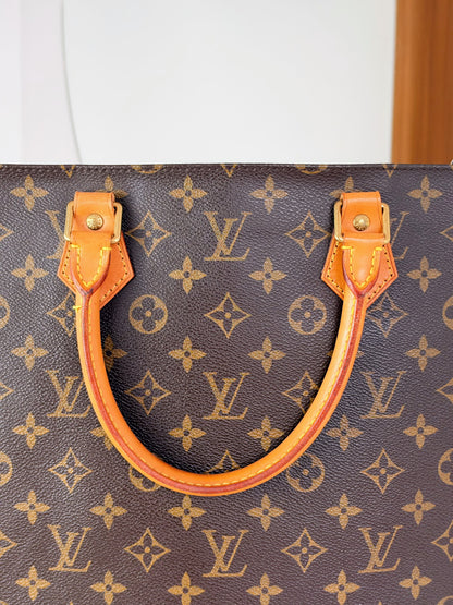 Louis Vuitton Vintage Sac Plat Handbag Tote Crossbody Bag
