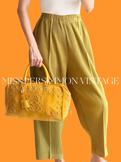 Loewe Vintage Suede Amazona 36 Handbag