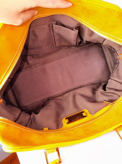 Loewe Vintage Suede Amazona 36 Handbag