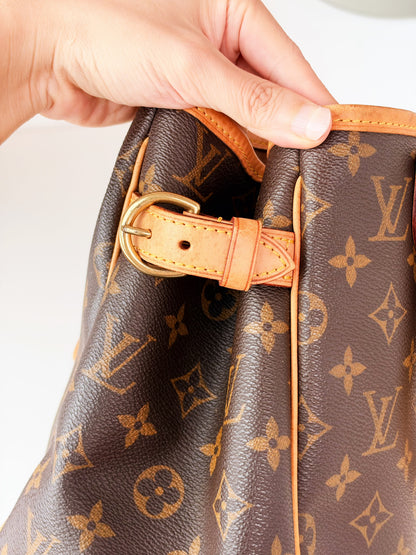 Louis Vuitton Vintage Batignolles PM Tote Handbag Crossbody Bag