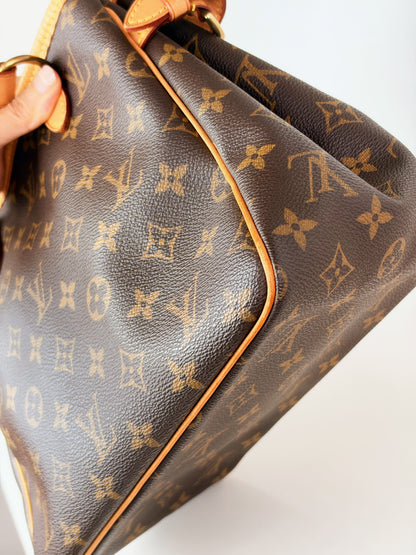 Louis Vuitton Vintage Batignolles PM Tote Handbag Crossbody Bag