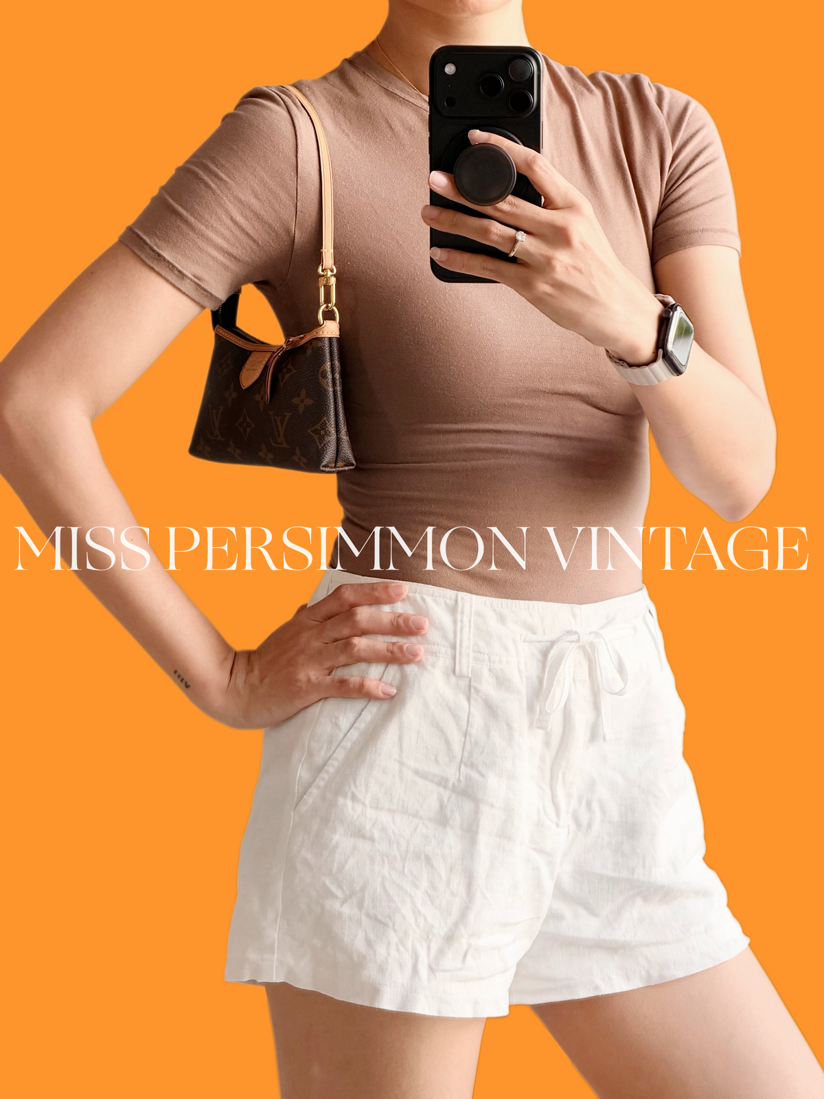 Louis Vuitton Vintage Mini Delightful Crossbody Bag