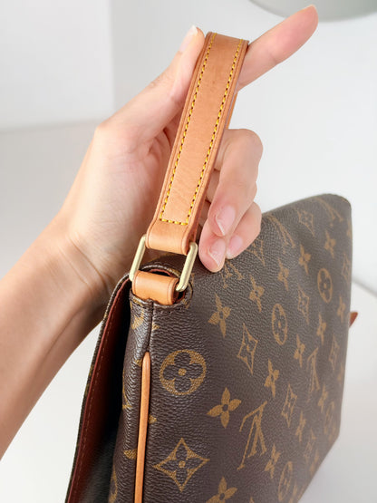 Louis Vuitton Musette Tango Shoulder Crossbody Bag