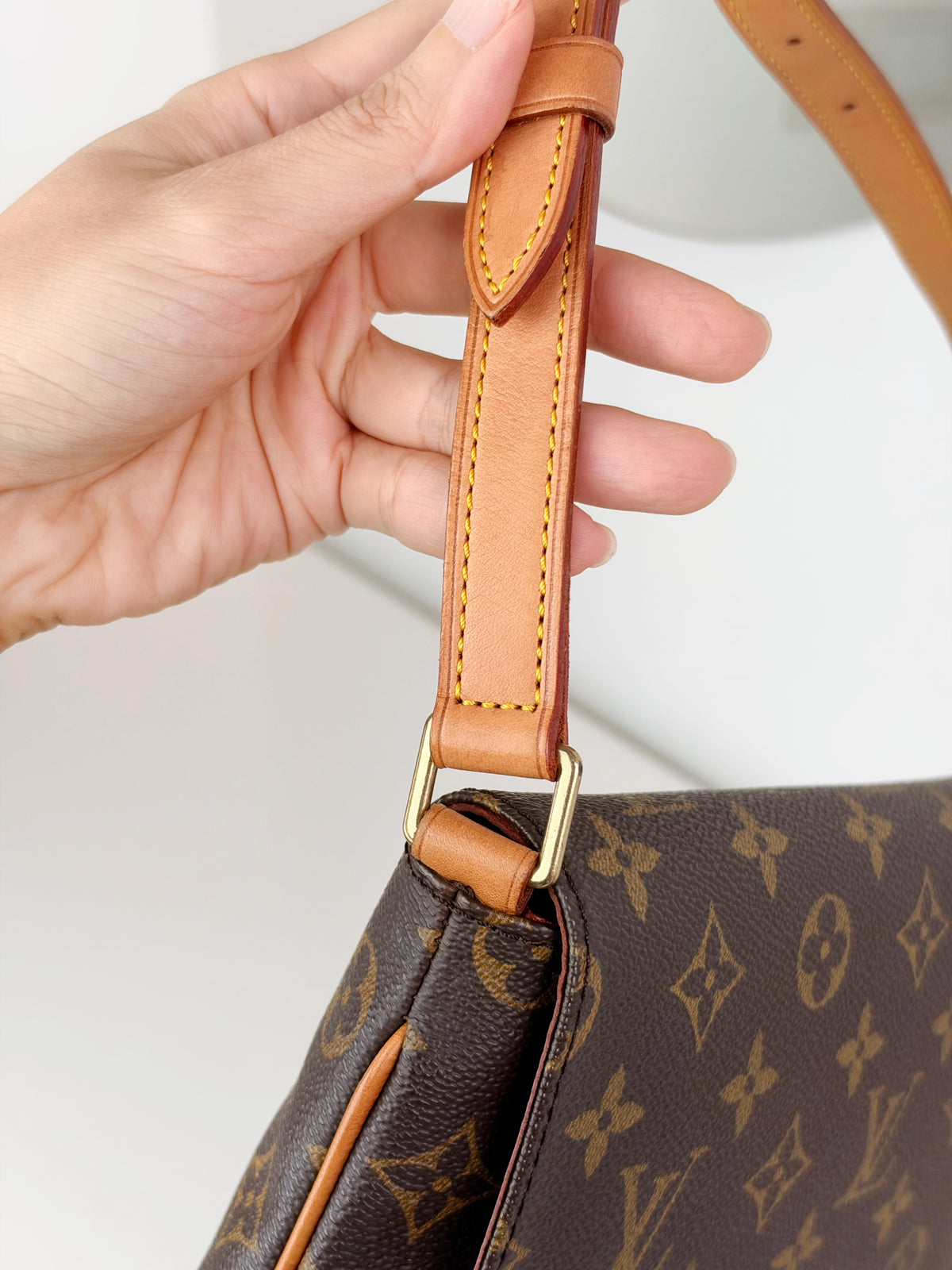 Louis Vuitton Musette Tango Shoulder Crossbody Bag