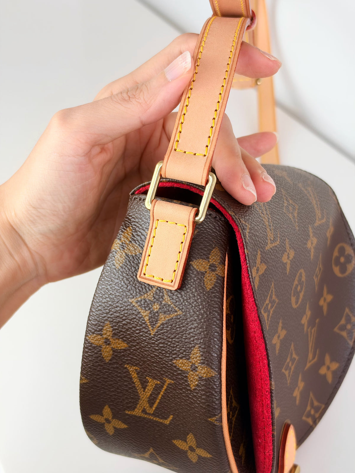 Louis Vuitton Vintage Tambourine Crossbody Bag