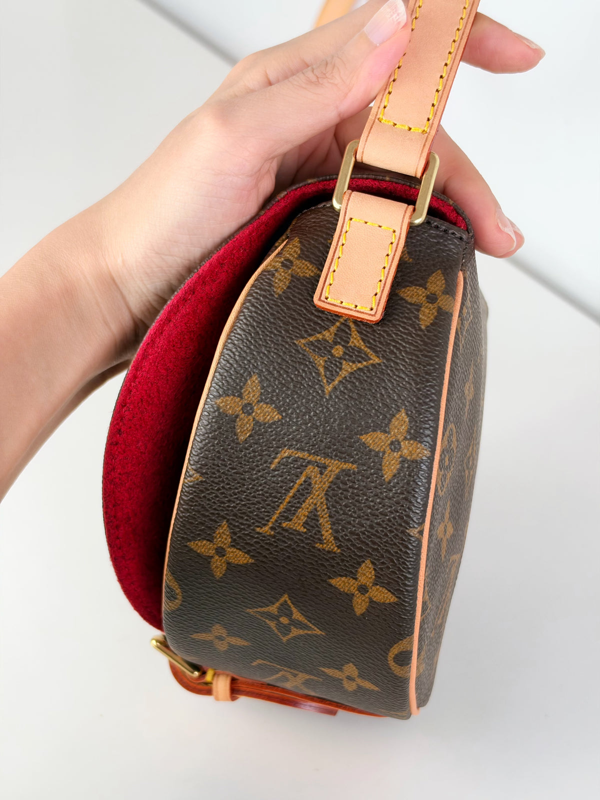 Louis Vuitton Vintage Tambourine Crossbody Bag
