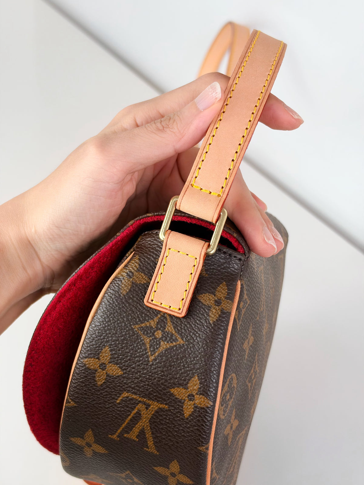 Louis Vuitton Vintage Tambourine Crossbody Bag