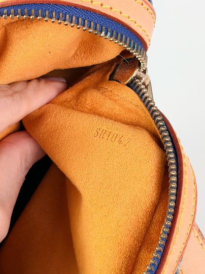Louis Vuitton Vintage Denim Camera Crossbody Bag
