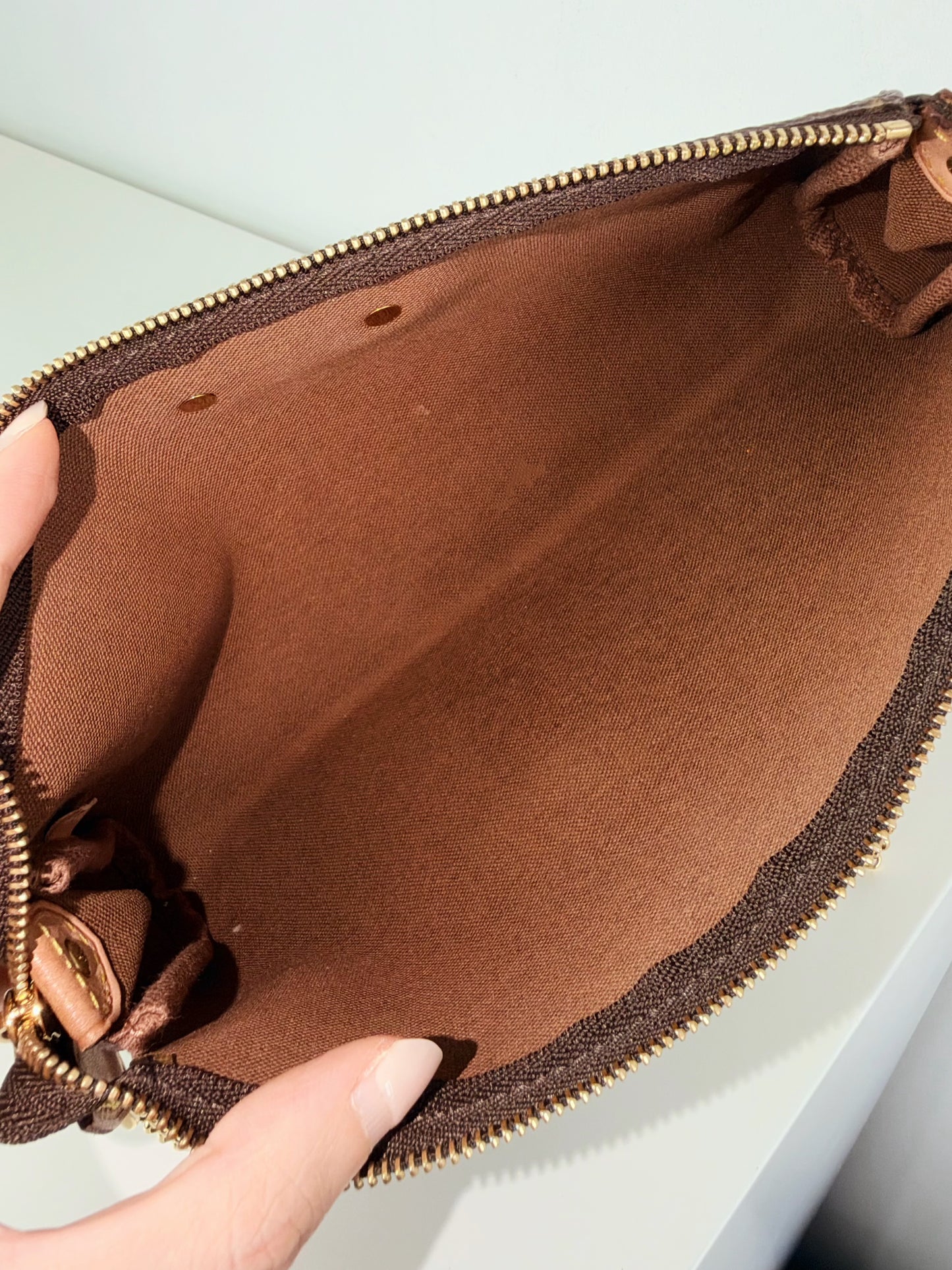 Louis Vuitton Vintage Eva Shoulder Crossbody Bag