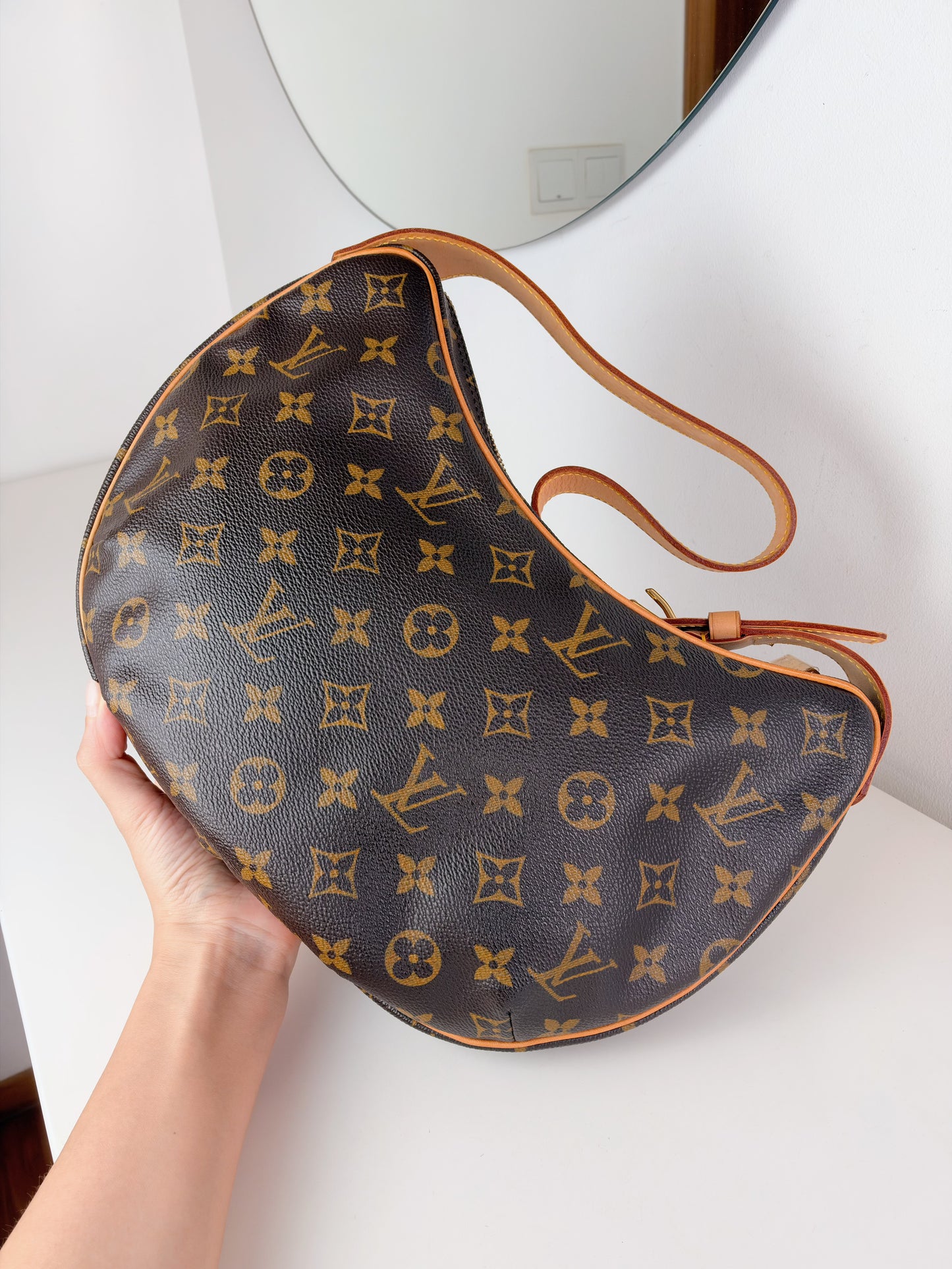 Louis Vuitton Vintage Croissant MM Shoulder Bag