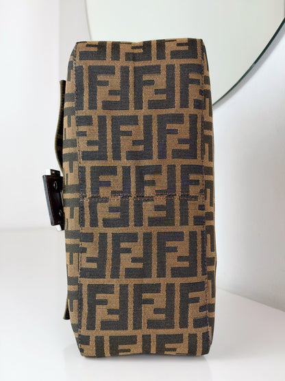 Fendi Vintage Zucca Mamma Baguette Shoulder Bag