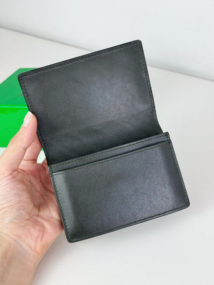Bottega Veneta Business Intrecciato Card Holder Wallet