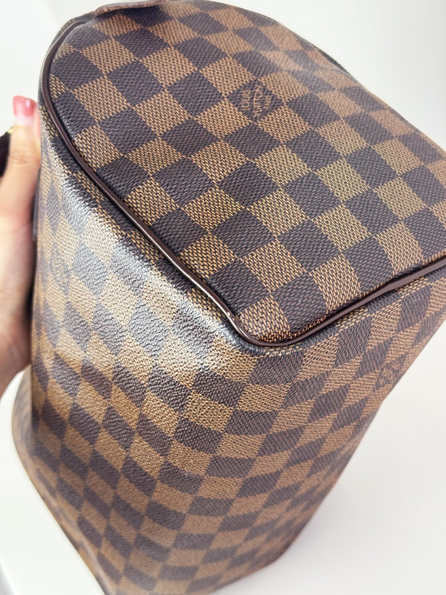 Louis Vuitton Vintage Damier Speedy 25 Handbag Crossbody Bag