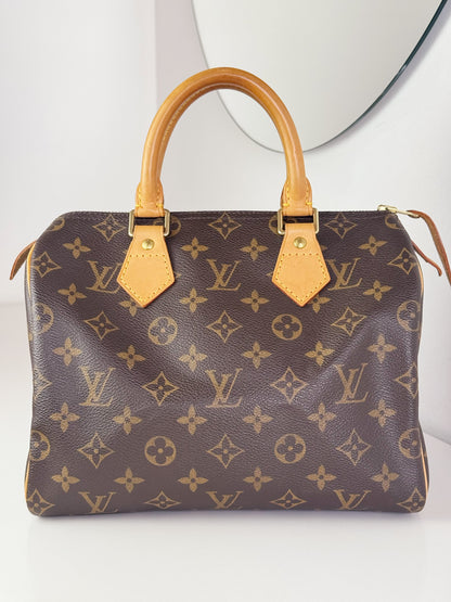 Louis Vuitton Vintage Speedy 25 Handbag Crossbody Bag