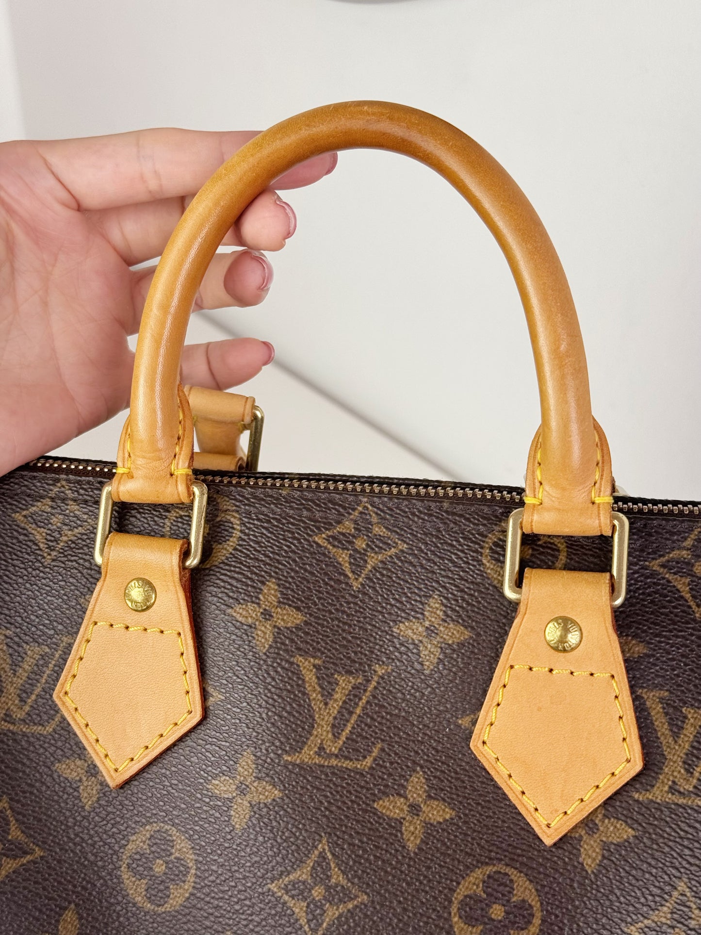 Louis Vuitton Vintage Speedy 25 Handbag Crossbody Bag
