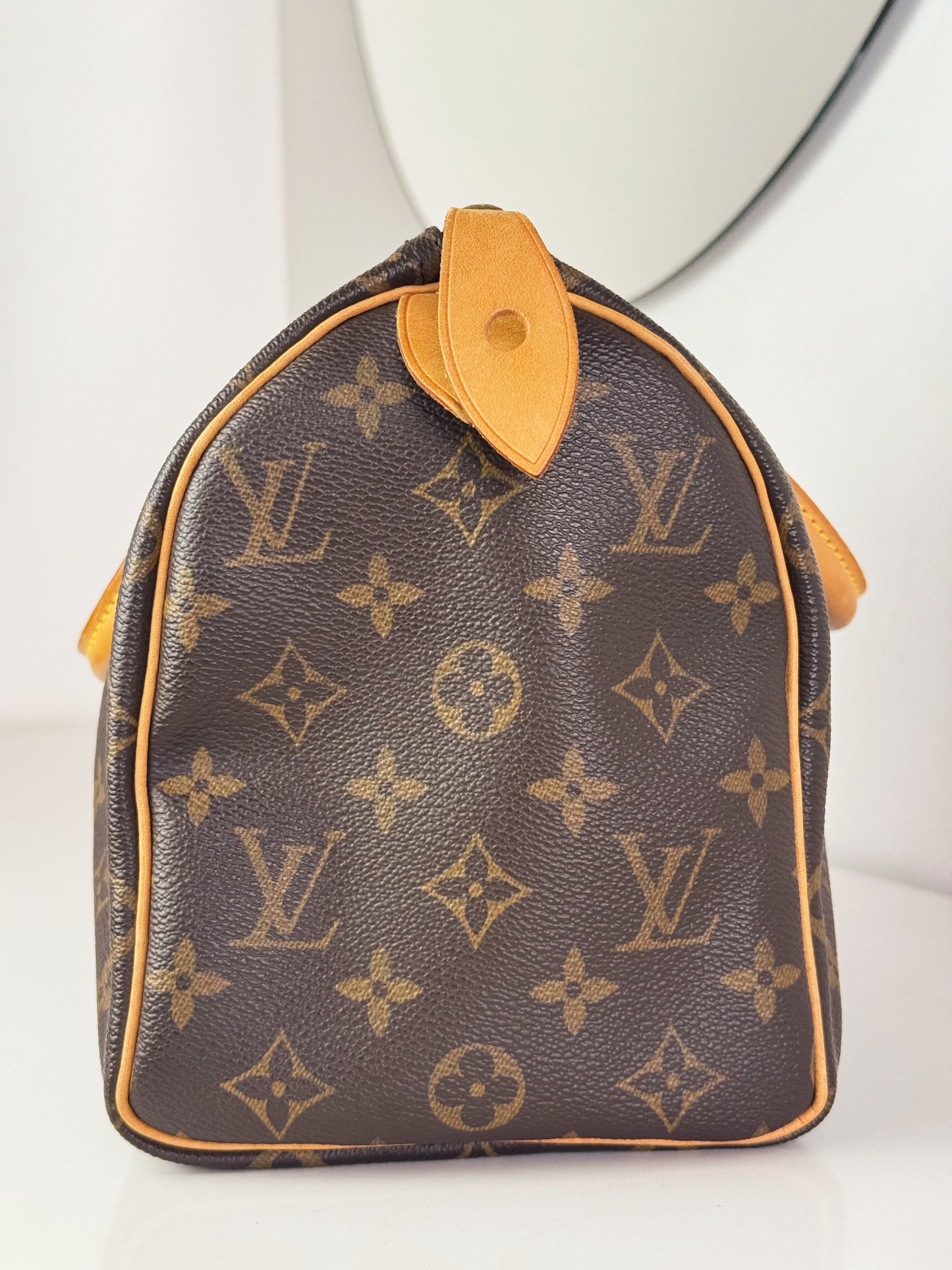 Louis Vuitton Vintage Speedy 25 Handbag Crossbody Bag