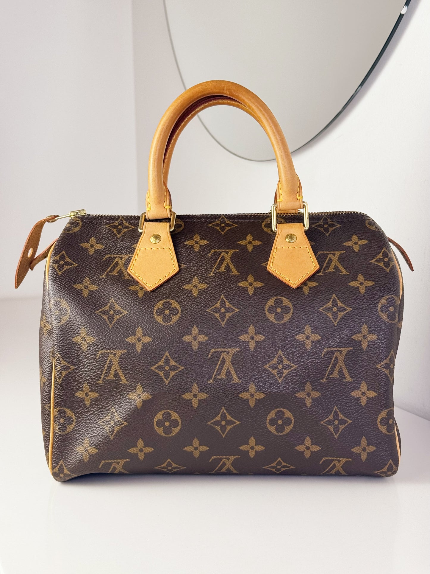Louis Vuitton Vintage Speedy 25 Handbag Crossbody Bag