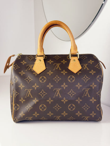 Louis Vuitton Vintage Speedy 25 Handbag Crossbody Bag