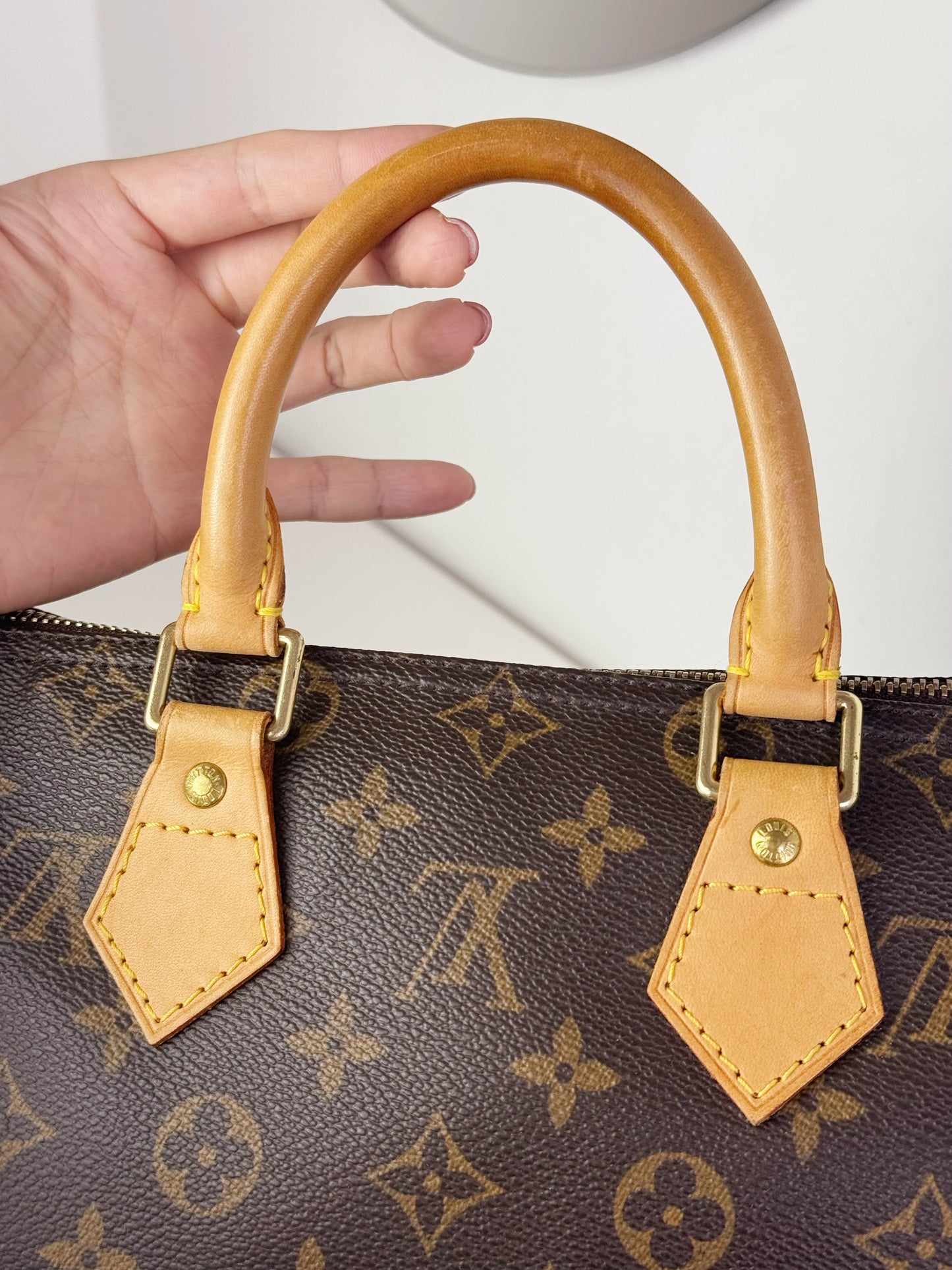 Louis Vuitton Vintage Speedy 25 Handbag Crossbody Bag