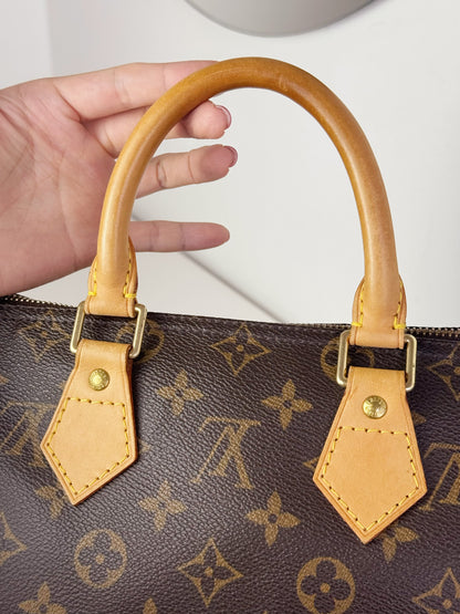 Louis Vuitton Vintage Speedy 25 Handbag Crossbody Bag
