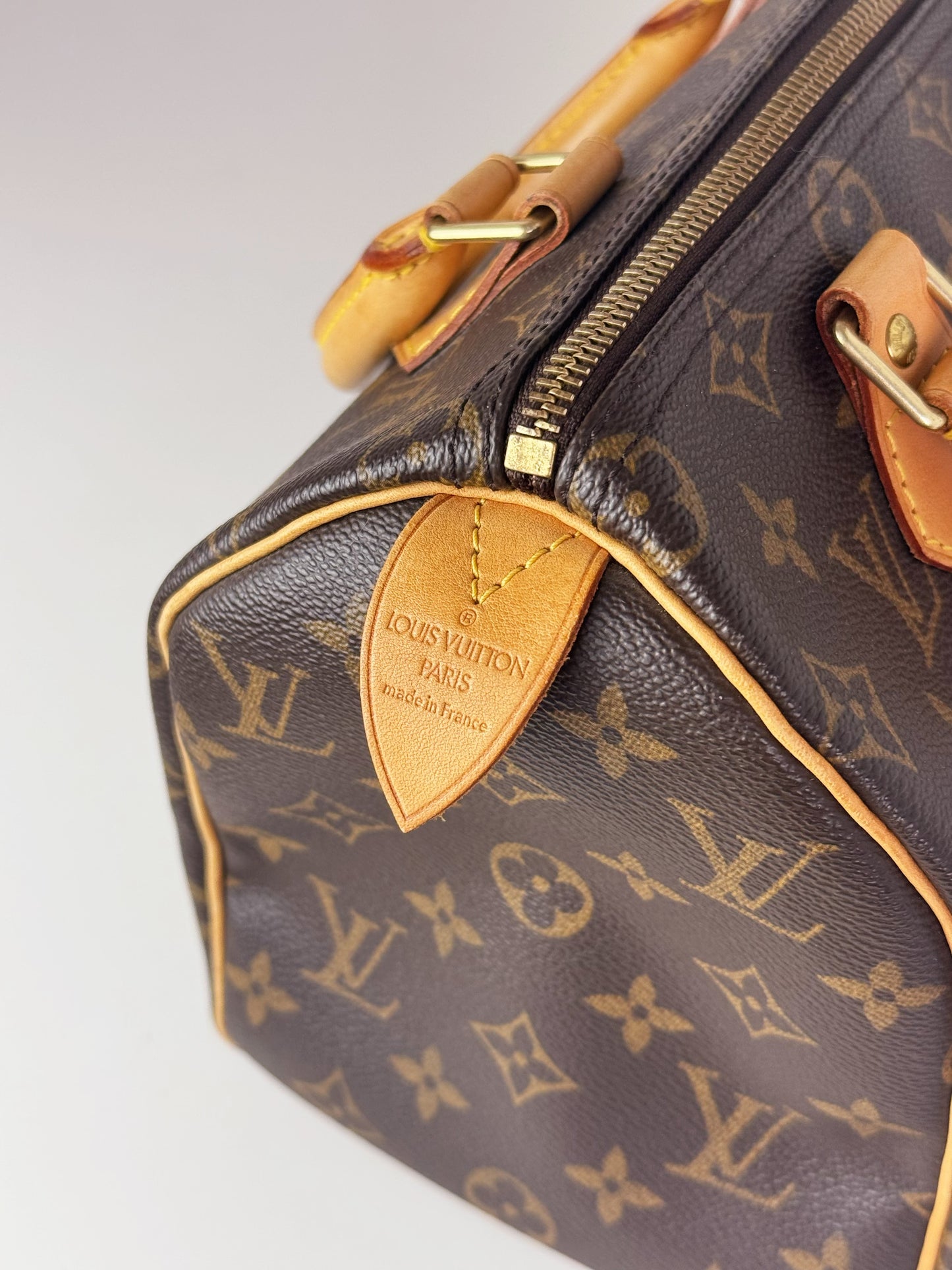 Louis Vuitton Vintage Speedy 25 Handbag Crossbody Bag