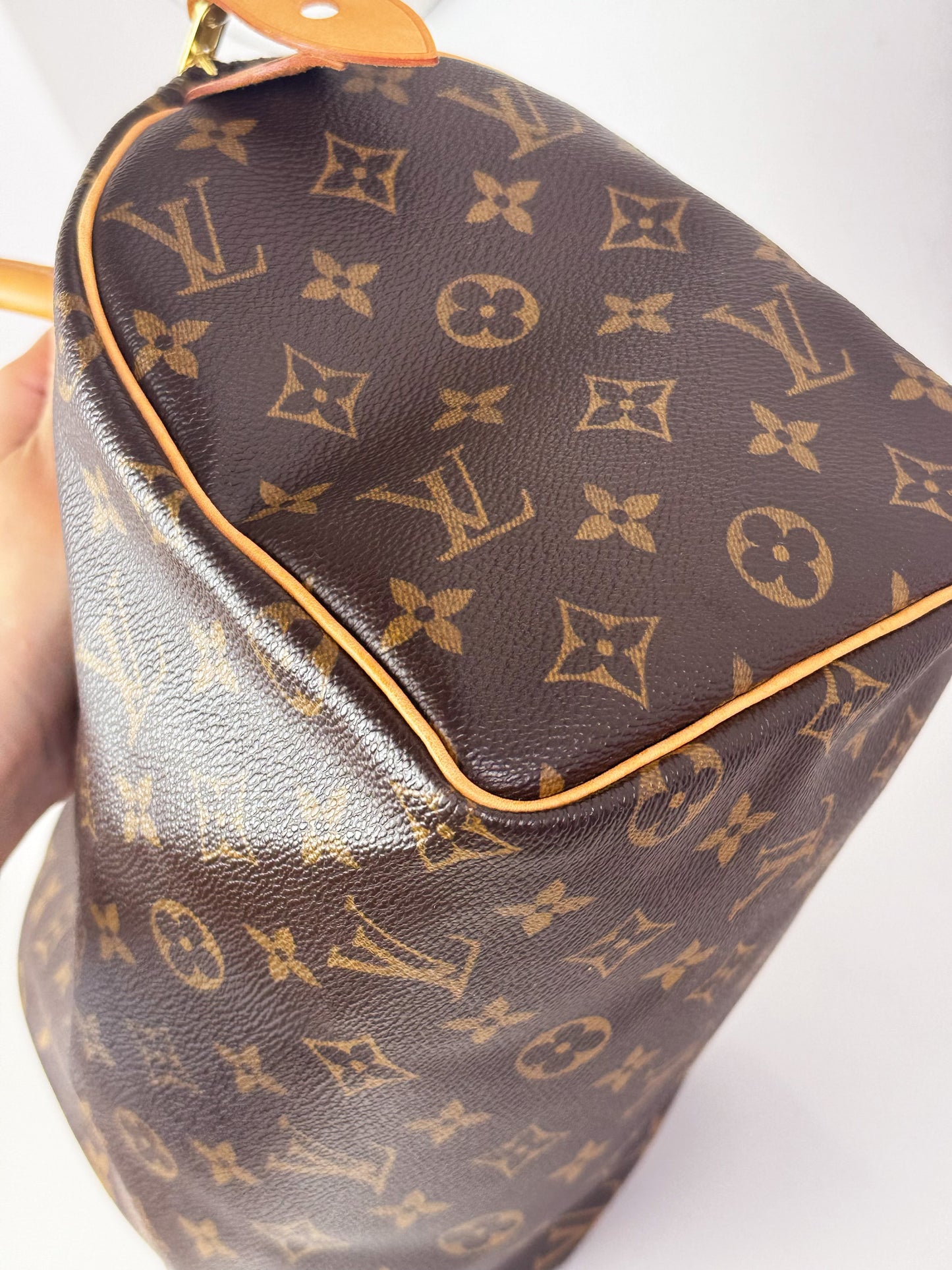Louis Vuitton Vintage Speedy 25 Handbag Crossbody Bag
