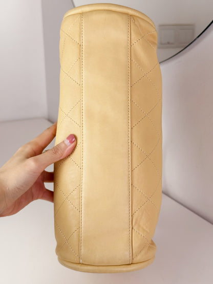 Chanel Vintage Lambskin Ultimate Soft Hobo Shoulder Bag