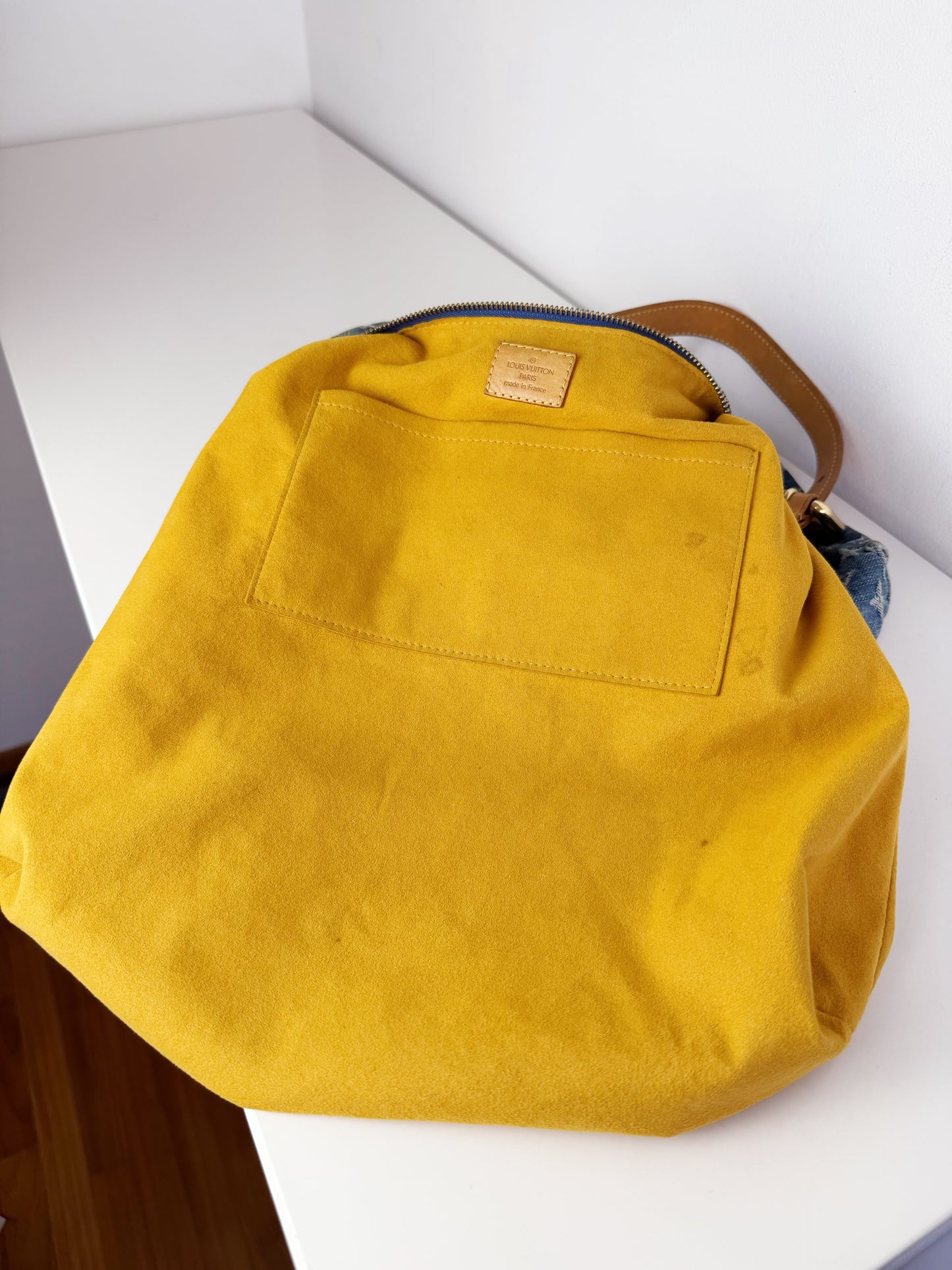 Louis Vuitton Vintage Denim Baggy GM Shoulder Bag