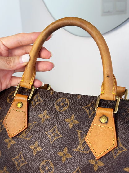 Louis Vuitton Vintage Speedy 30 Handbag Crossbody Bag