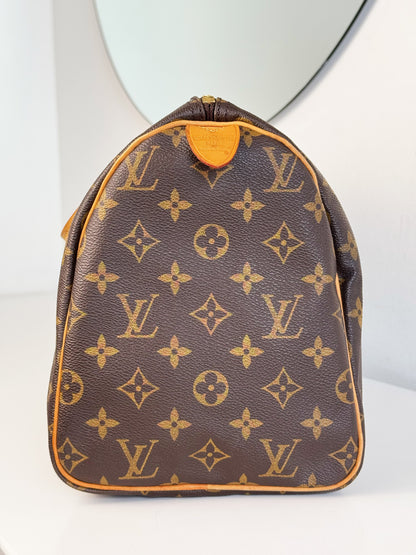 Louis Vuitton Vintage Speedy 30 Handbag Crossbody Bag