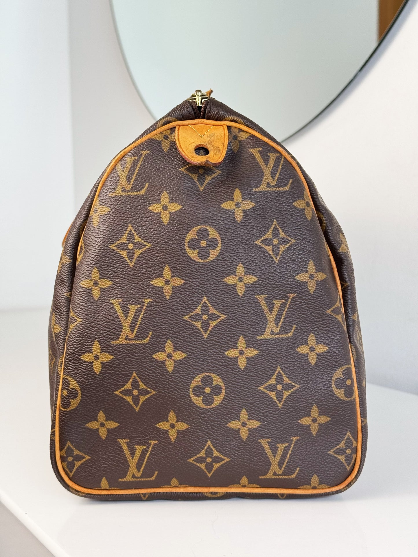 Louis Vuitton Vintage Speedy 30 Handbag Crossbody Bag