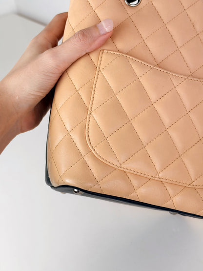Chanel Vintage Mini Cambon Shoulder Tote Bag