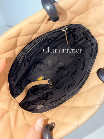 Chanel Vintage Mini Cambon Shoulder Tote Bag