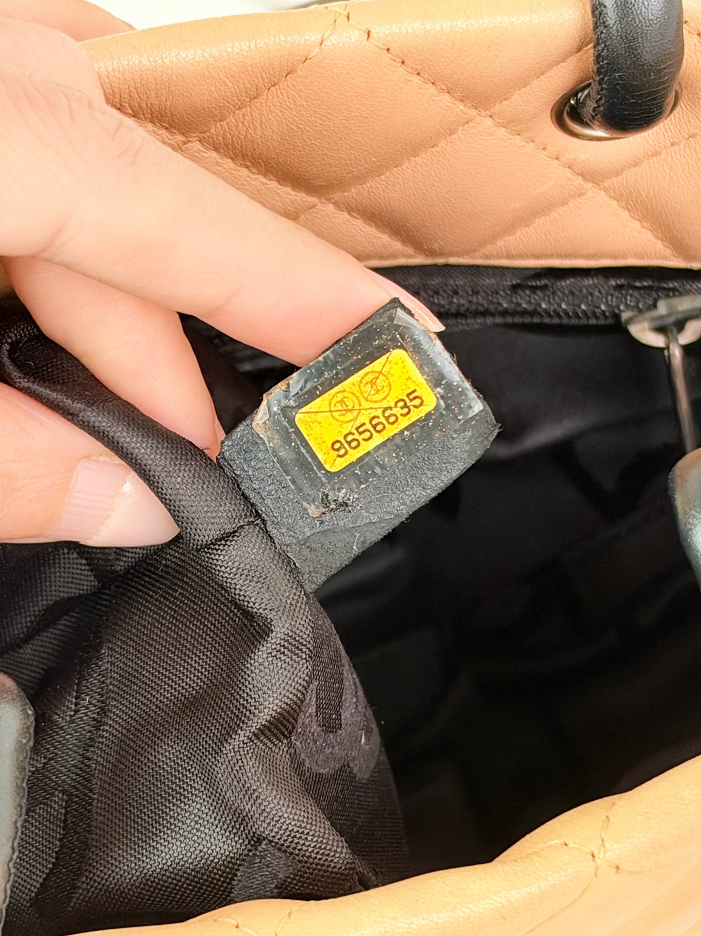 Chanel Vintage Mini Cambon Shoulder Tote Bag
