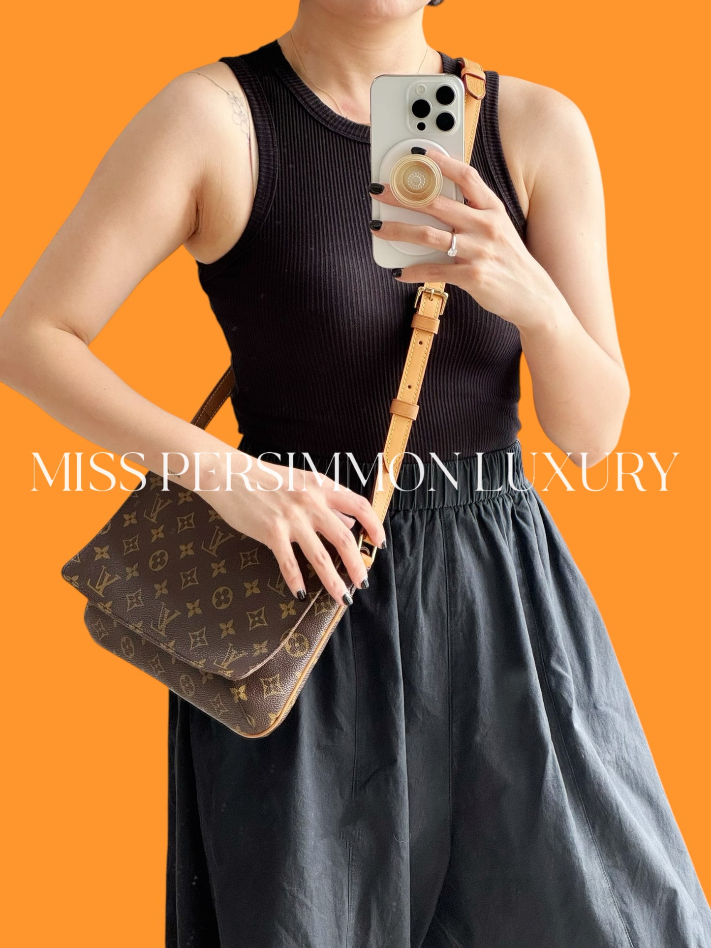 Louis Vuitton Musette Tango Shoulder Crossbody Bag