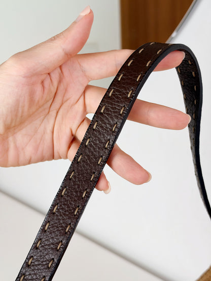 Fendi Vintage Raffia Mamma Baguette Shoulder Bag