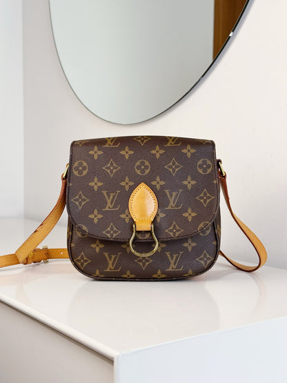 Louis Vuitton Vintage Saint Cloud MM Crossbody Bag