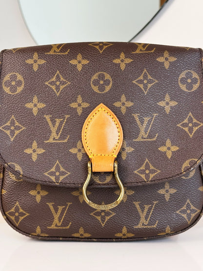 Louis Vuitton Vintage Saint Cloud MM Crossbody Bag