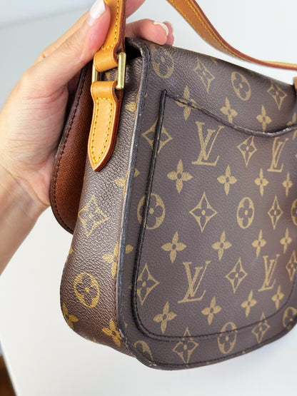 Louis Vuitton Vintage Saint Cloud MM Crossbody Bag