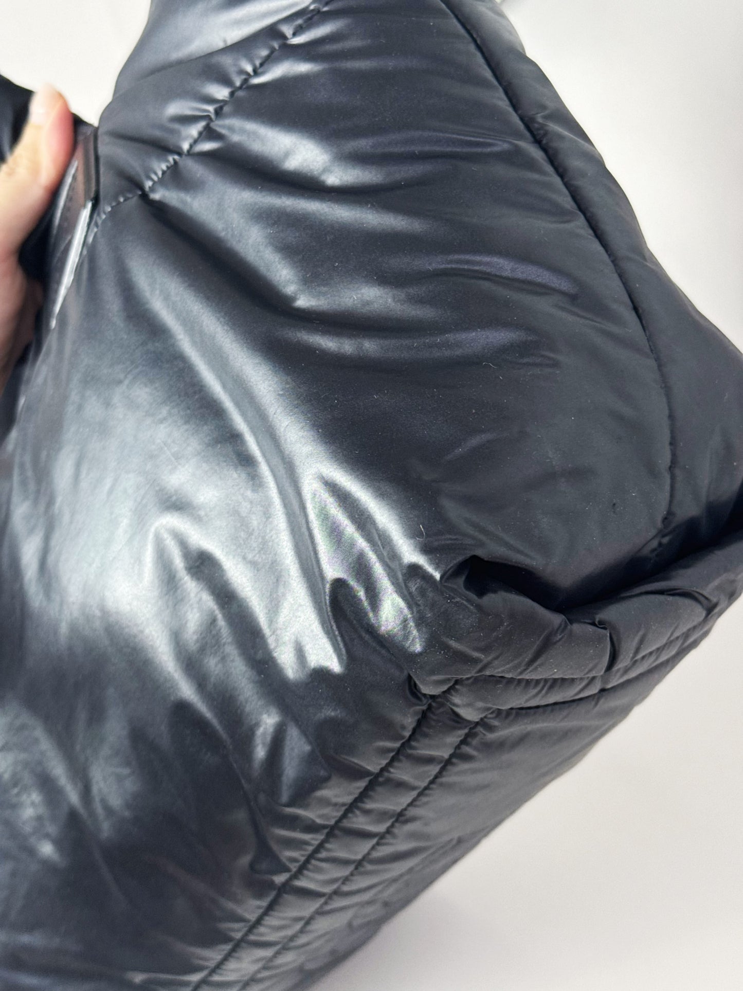 Chanel Vintage Coco Cocoon Puffer Tote Shoulder Bag