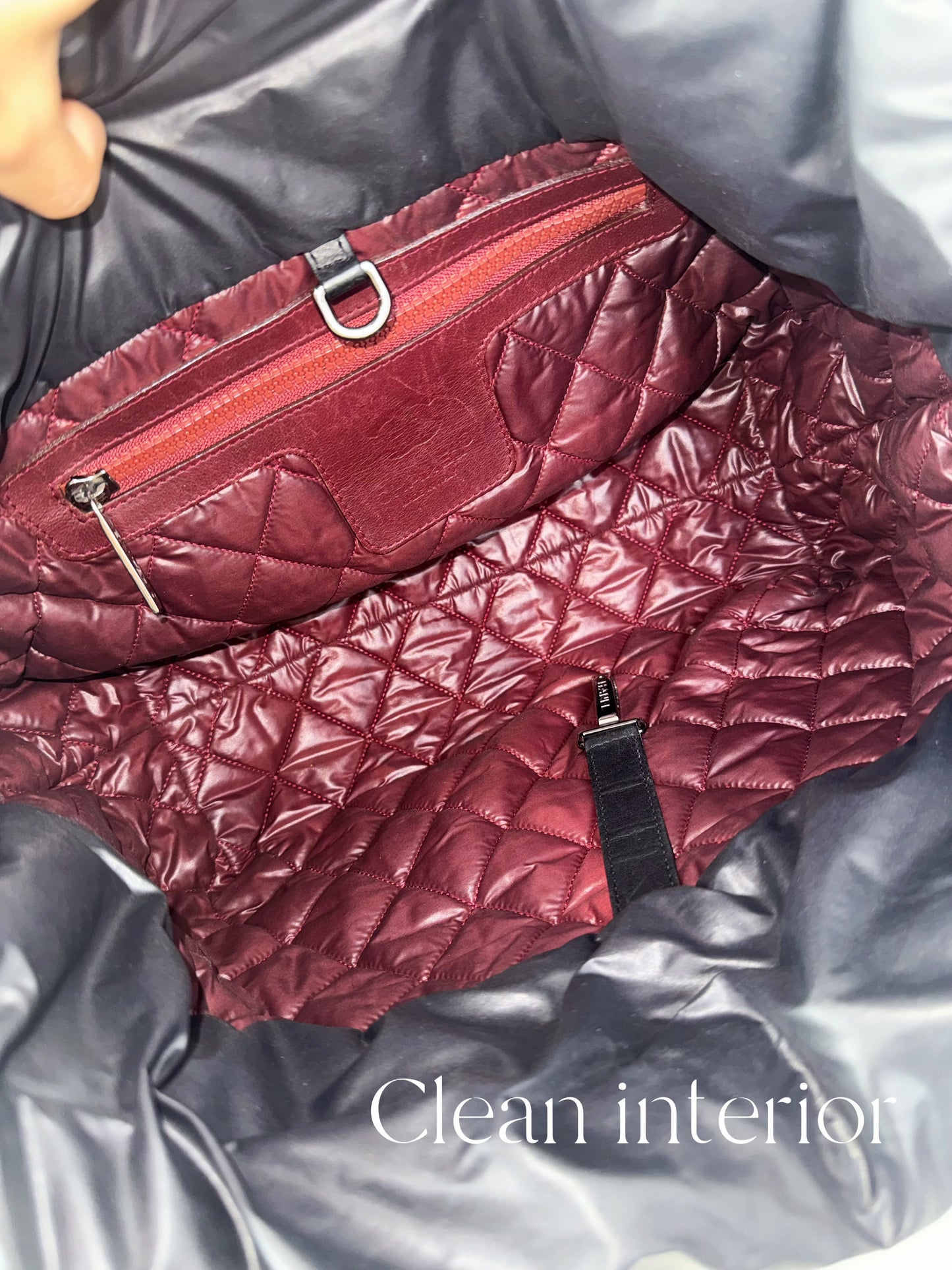 Chanel Vintage Coco Cocoon Puffer Tote Shoulder Bag