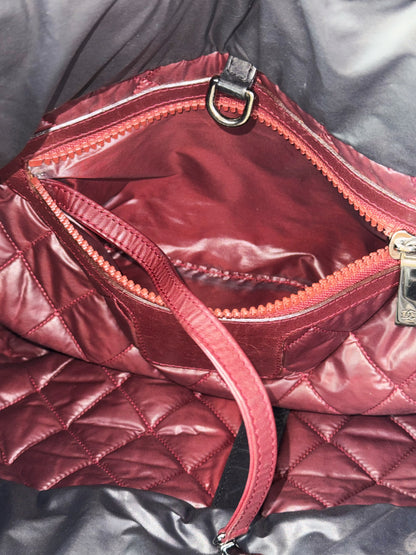 Chanel Vintage Coco Cocoon Puffer Tote Shoulder Bag