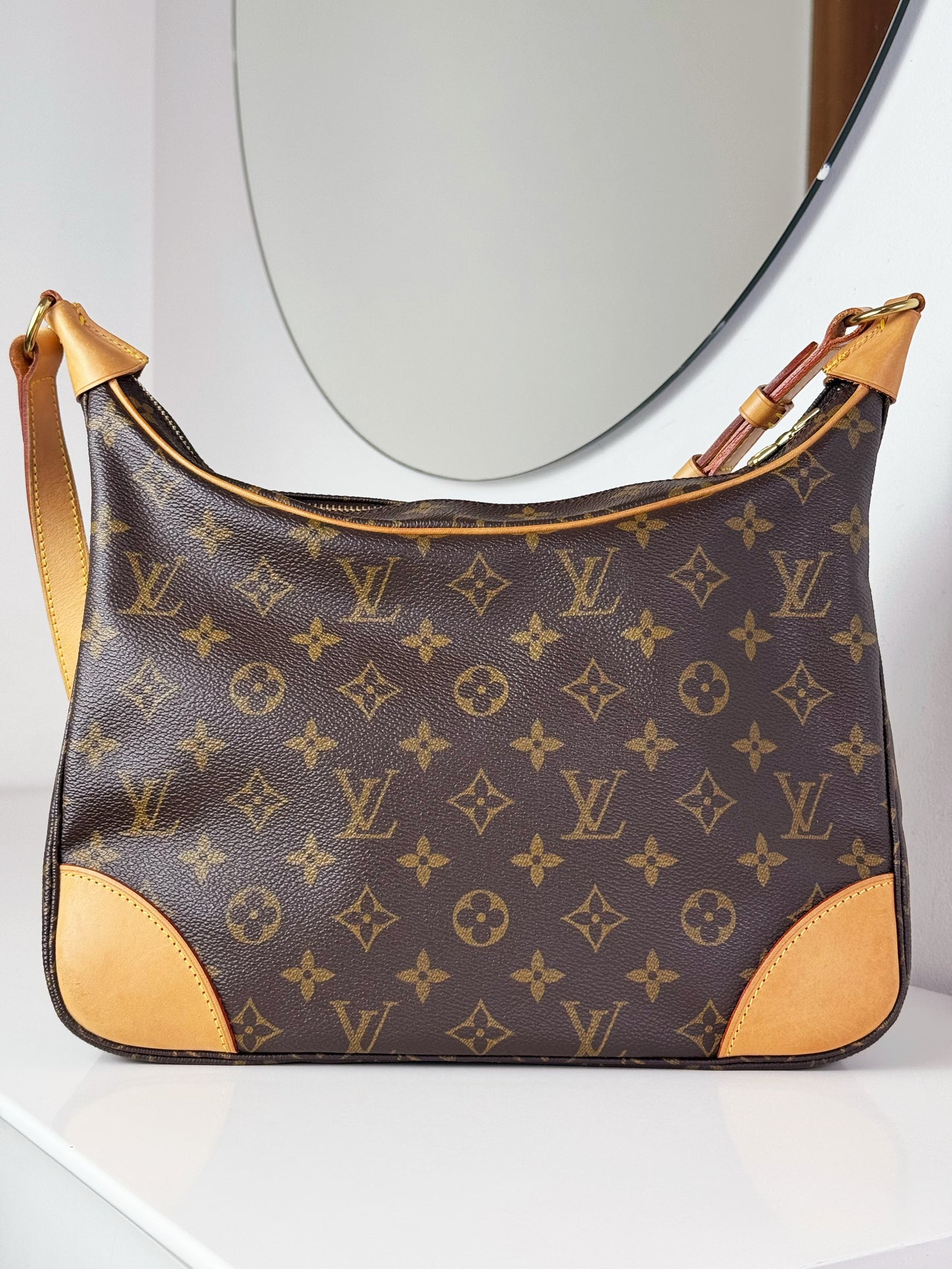 Louis Vuitton Vintage Boulogne Shoulder Crossbody Bag
